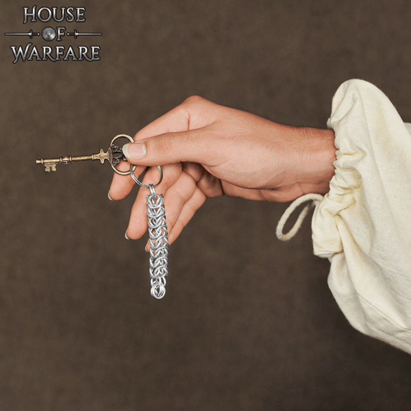 Woven Chainmail Keychain