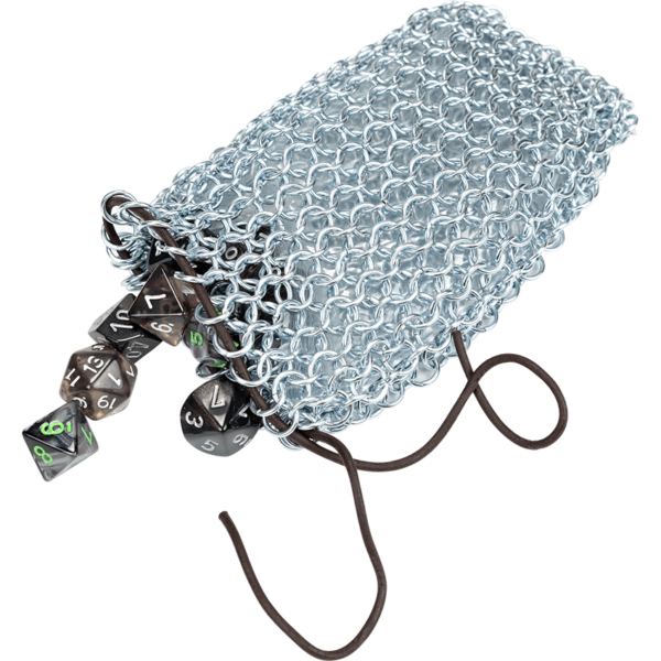 Chainmail Dice Bag