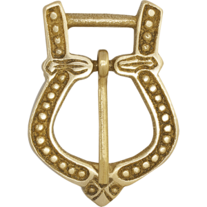 Ornate Brass Belt Buckle