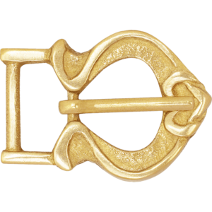 Fleur Brass Belt Buckle