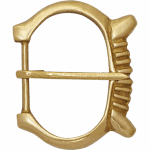 Renaissance Brass Belt Buckle