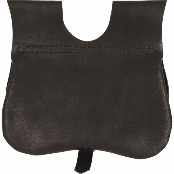 Ornate Medieval Pouch - Black