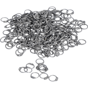 Round Riveted Chainmail Rings