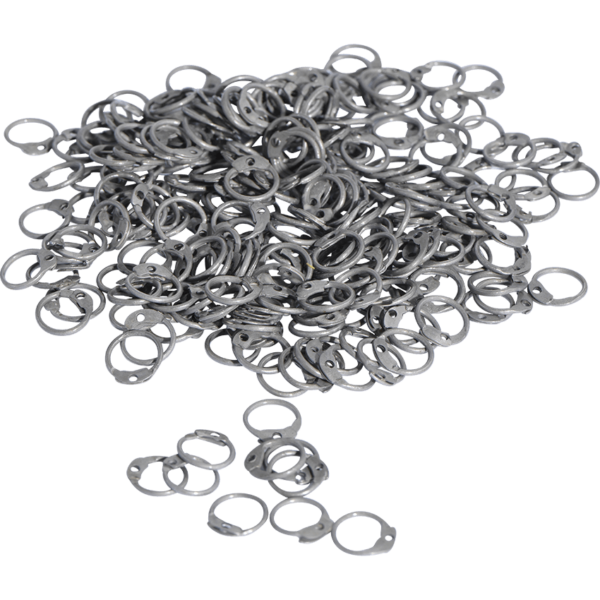 Round Riveted Chainmail Rings