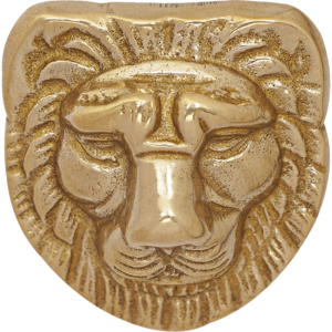 Nemean Lion Brass Accent