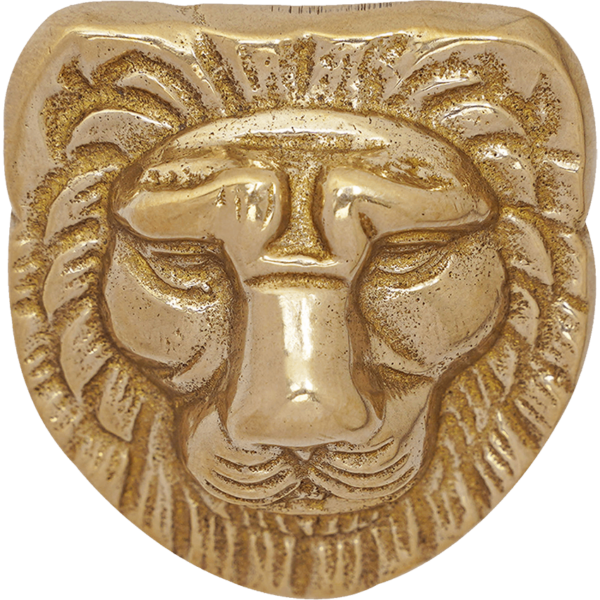 Nemean Lion Brass Accent