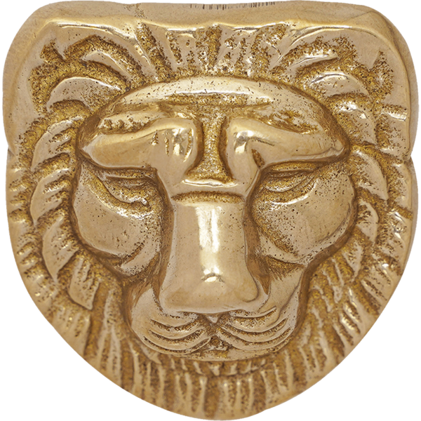 Nemean Lion Brass Accent