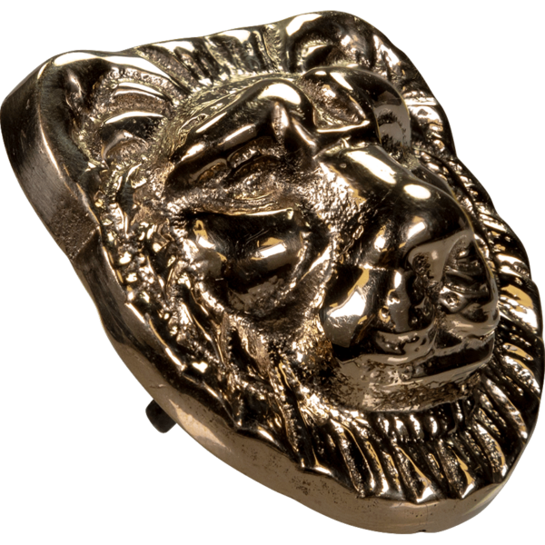 Nemean Lion Brass Accent