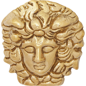 Brass Medusa Adornment