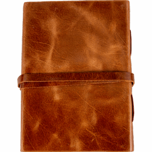 Scalloped Cover Medieval Leather Journal