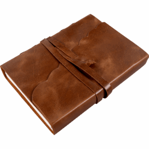 Scalloped Cover Medieval Leather Journal