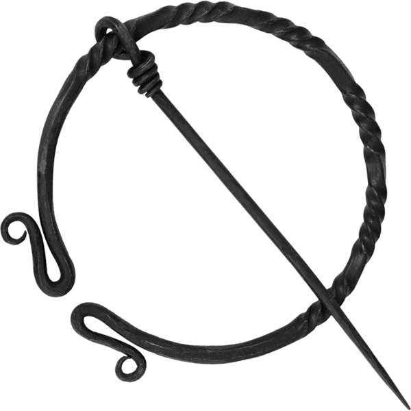 Large Twisted Penannular Brooch