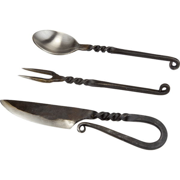 Hand Forged Medieval Cutlery