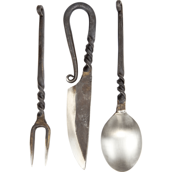 Hand Forged Medieval Cutlery