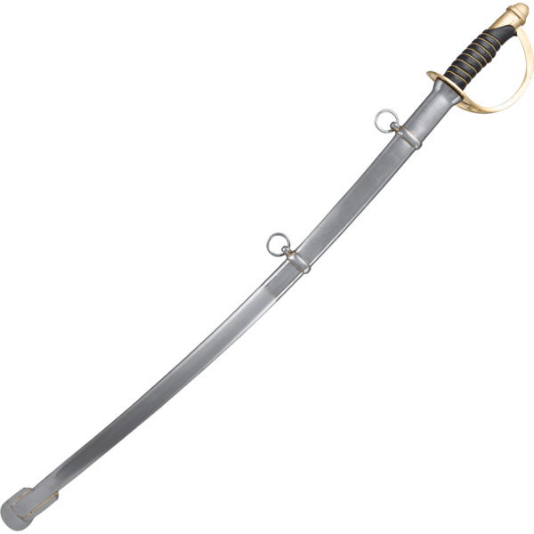 American Cavalry Officer's Steel Sword with Scabbard