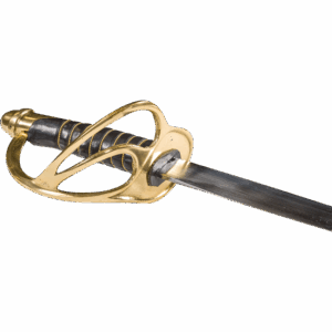 American Cavalry Officer's Steel Sword with Scabbard
