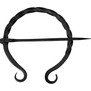 Twisted Medieval Cloak Pin