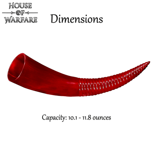 Red Decorative Horn