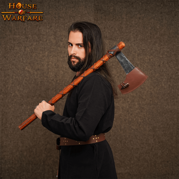Viking Beard Axe with Sheath