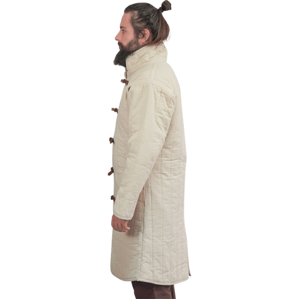 Medieval Gambeson - Ecru