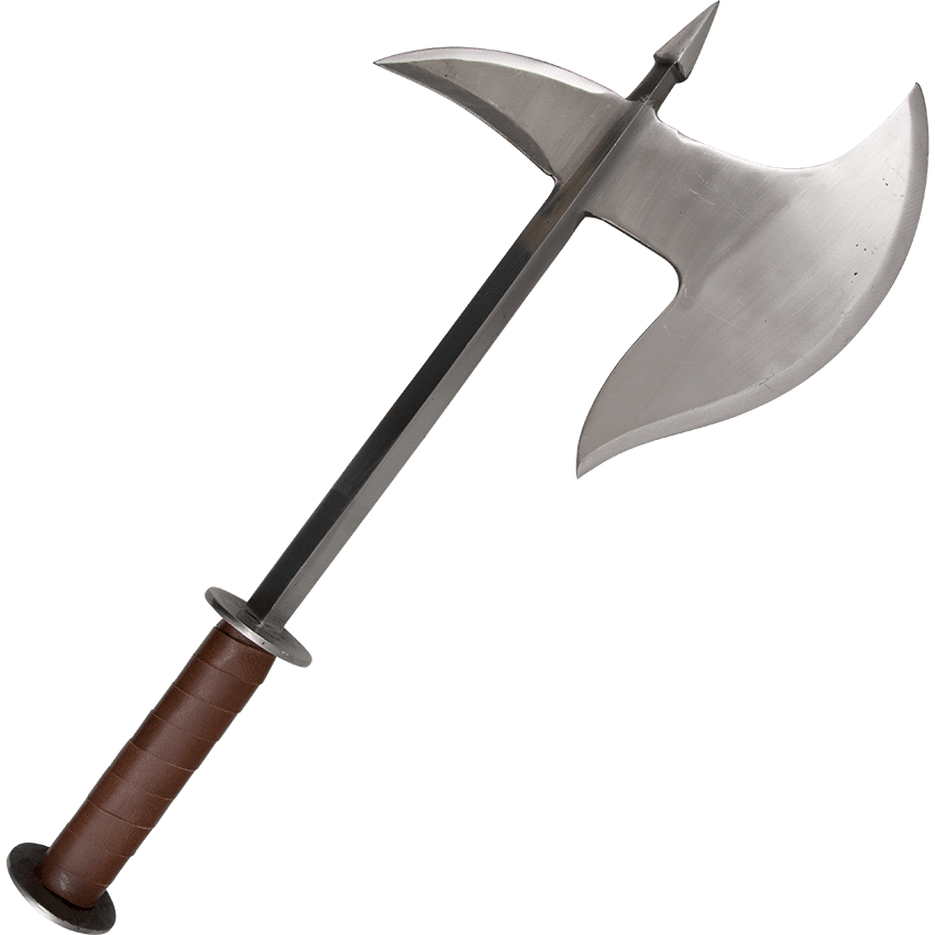 Medieval replica battle bill hook/halberd/axe for larp/reenactment WAR AXE/BILL 