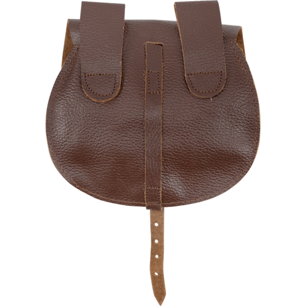 Adventurers Leather Flap Bag - Brown