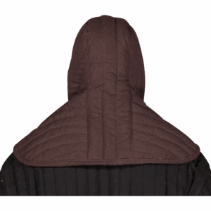 Medieval Padded Coif - Brown