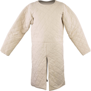 Knightly Long Sleeve Gambeson - Ecru