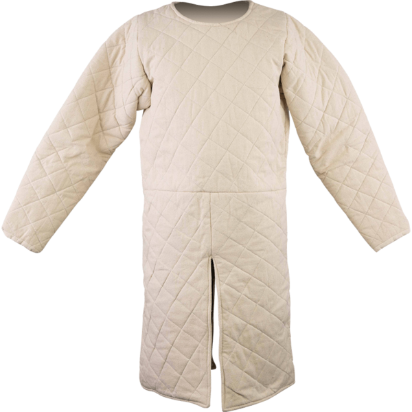 Knightly Long Sleeve Gambeson - Ecru