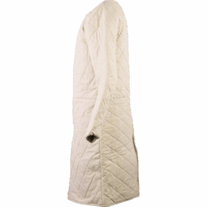 Knightly Long Sleeve Gambeson - Ecru