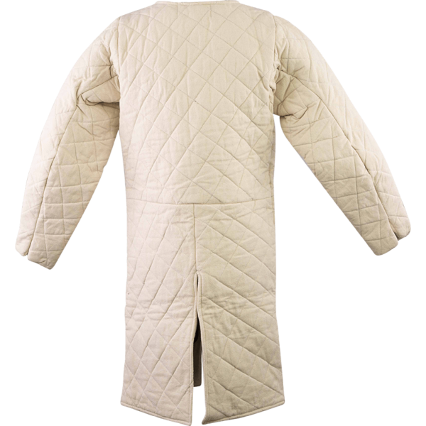 Knightly Long Sleeve Gambeson - Ecru