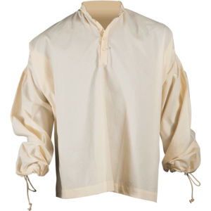 Collared Pirate Shirt - Ecru