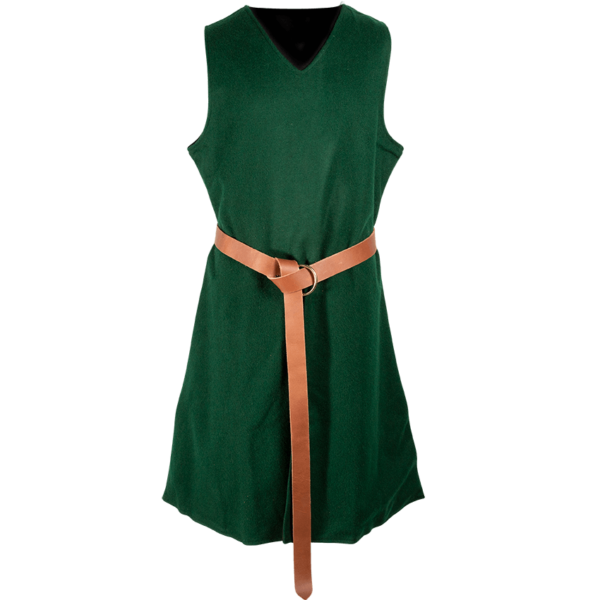 Knightly Wool Tabard - Green