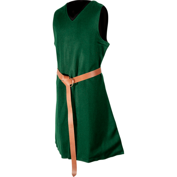 Knightly Wool Tabard - Green