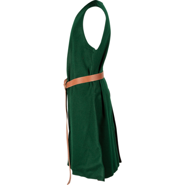 Knightly Wool Tabard - Green