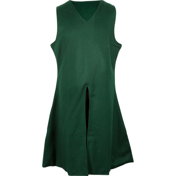 Knightly Wool Tabard - Green