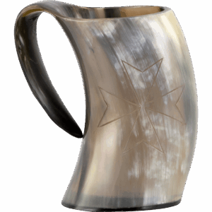 Templar Horn Tankard