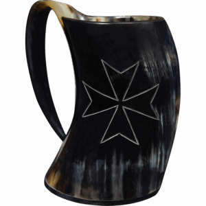 Templar Horn Tankard