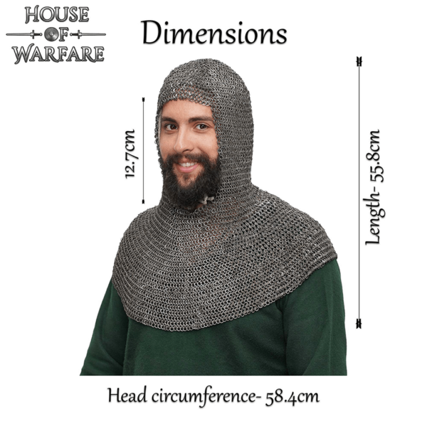 Premium Medieval Chainmail Coif