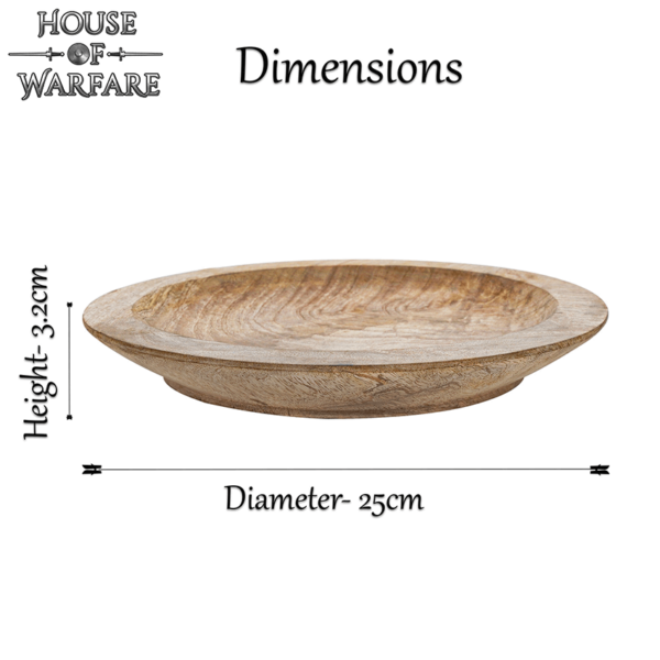 Medieval Wooden Plate