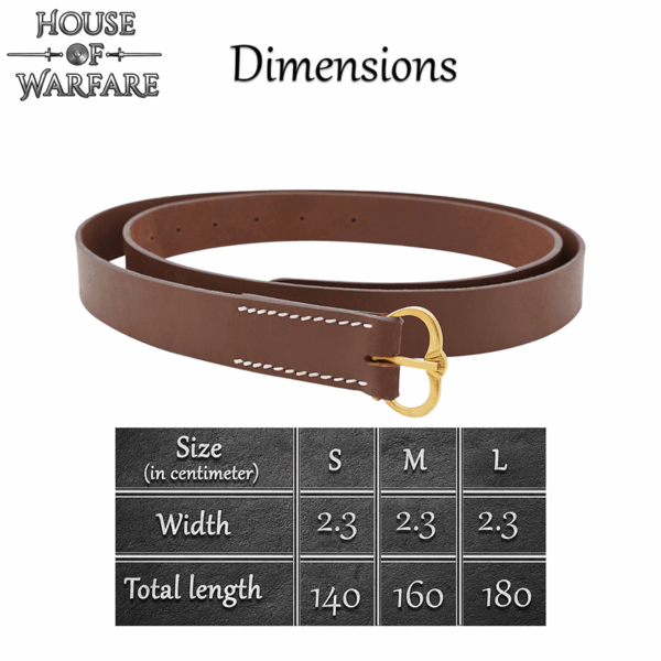 Santiago Leather Belt