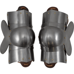 Medieval Steel Knee Armour