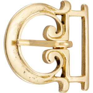 Scrolled Belt Buckle