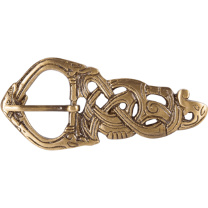 Brass Viking Belt Buckle