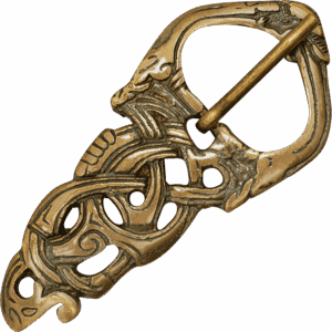 Brass Viking Belt Buckle