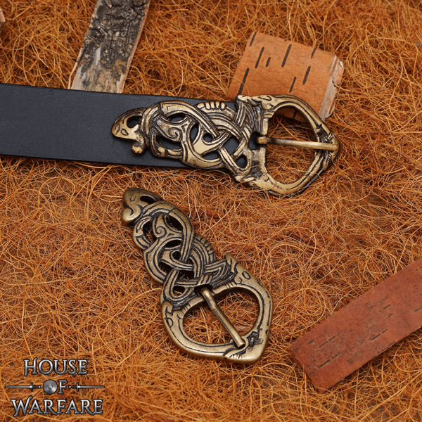 Brass Viking Belt Buckle