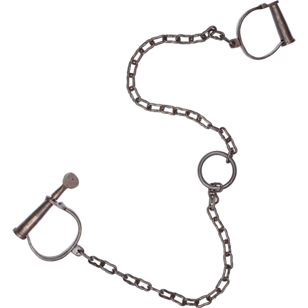 Medieval Legcuffs with Chain