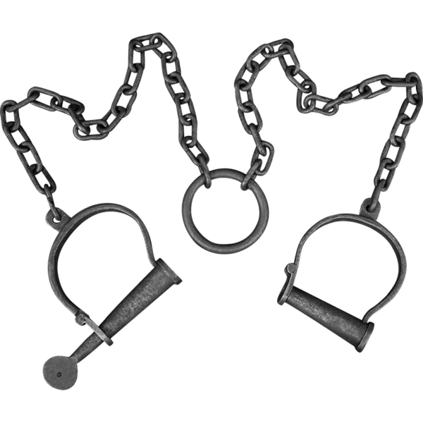 Medieval Legcuffs with Chain
