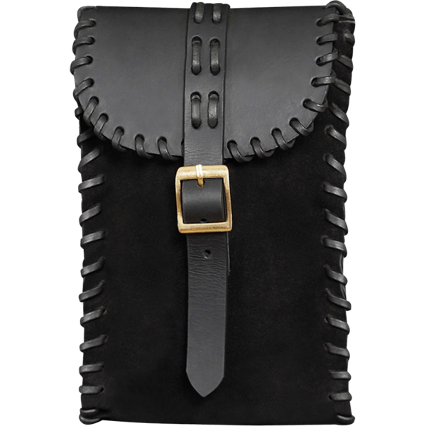 Traders Leather Bag - Black