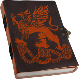 Leather Griffon Journal